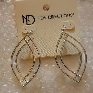New Directions Silver Dangle Earrings